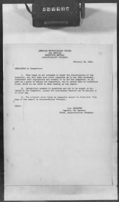 A: Early History and General Organization of the AEF Air Service > 28: Recording and Accounting for the Air Service Property Developments in the AEF