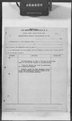 A: Early History and General Organization of the AEF Air Service > 28: Recording and Accounting for the Air Service Property Developments in the AEF