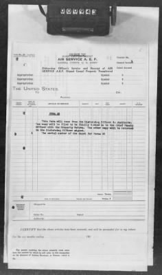 A: Early History and General Organization of the AEF Air Service > 28: Recording and Accounting for the Air Service Property Developments in the AEF