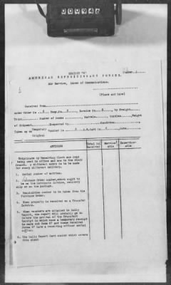 A: Early History and General Organization of the AEF Air Service > 28: Recording and Accounting for the Air Service Property Developments in the AEF