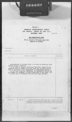 A: Early History and General Organization of the AEF Air Service > 28: Recording and Accounting for the Air Service Property Developments in the AEF