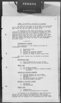 Thumbnail for A: Early History and General Organization of the AEF Air Service > 28: Recording and Accounting for the Air Service Property Developments in the AEF