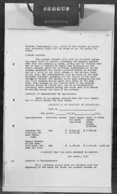 Thumbnail for A: Early History and General Organization of the AEF Air Service > 28: Recording and Accounting for the Air Service Property Developments in the AEF