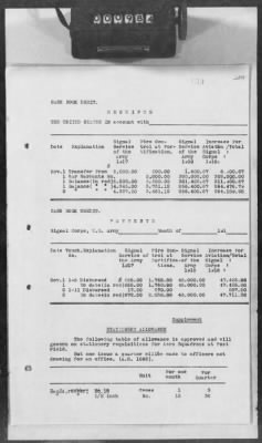 Thumbnail for A: Early History and General Organization of the AEF Air Service > 28: Recording and Accounting for the Air Service Property Developments in the AEF