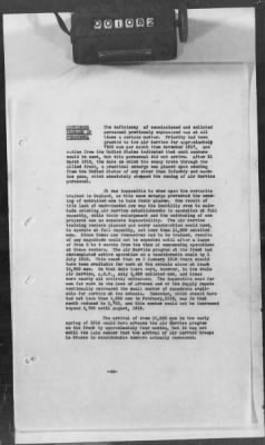 A: Early History and General Organization of the AEF Air Service > 29: Final Report of the Chief of the Air Service, American Expeditionary Forces, Maj. Gen. Mason Patrick, Sometime in Early 1919