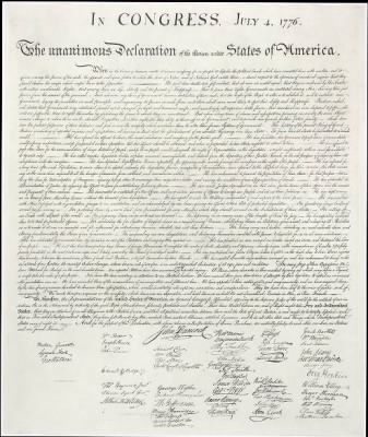 ␀ > 1776 - Declaration of Independence