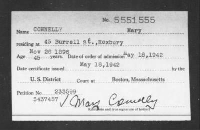 Thumbnail for 1942 > CONNELLY Mary