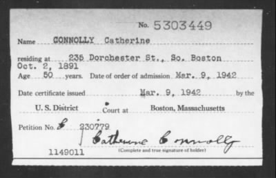 Thumbnail for 1942 > CONNOLLY Catherine