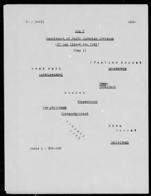 Thumbnail for Chapter 3 - B Series Manuscripts > B-695, 245th Infantry Division (27 Dec. 1944-15 Jan. 1945)