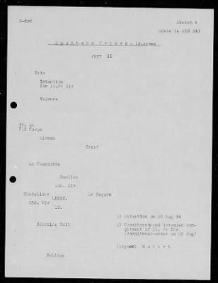 Thumbnail for Chapter 3 - B Series Manuscripts > B-696, Nineteenth Army (13 Aug.-15 Sep. 1944)