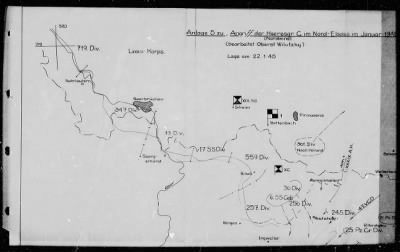 Thumbnail for Chapter 3 - B Series Manuscripts > B-095, Army Group G (Nov. 1944-Jan. 1945)