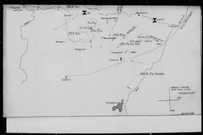 Thumbnail for Chapter 3 - B Series Manuscripts > B-095, Army Group G (Nov. 1944-Jan. 1945)