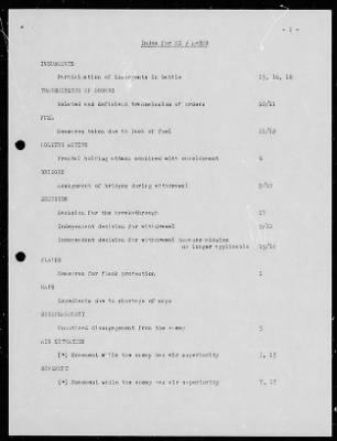 Thumbnail for Chapter 2 - A-Series manuscripts > A-898, Action of the 6th Parachute Division in Northern France (1944)