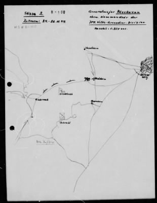 Thumbnail for Chapter 3 - B Series Manuscripts > B-100, 708th Volks Grenadier Division (20 Nov. 1944-14 Feb. 1945)