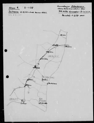 Thumbnail for Chapter 3 - B Series Manuscripts > B-100, 708th Volks Grenadier Division (20 Nov. 1944-14 Feb. 1945)