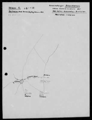 Thumbnail for Chapter 3 - B Series Manuscripts > B-100, 708th Volks Grenadier Division (20 Nov. 1944-14 Feb. 1945)