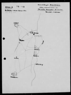 Thumbnail for Chapter 3 - B Series Manuscripts > B-100, 708th Volks Grenadier Division (20 Nov. 1944-14 Feb. 1945)