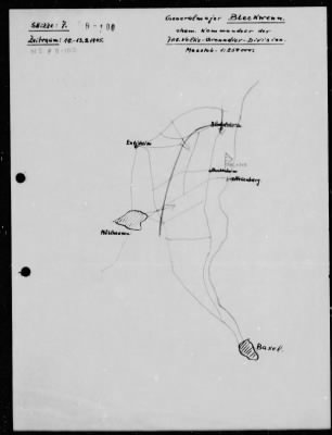 Thumbnail for Chapter 3 - B Series Manuscripts > B-100, 708th Volks Grenadier Division (20 Nov. 1944-14 Feb. 1945)