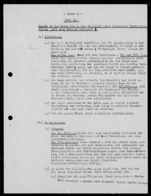 Thumbnail for Chapter 3 - B Series Manuscripts > B-101, LXVII Corps (26 Jan.-21 Mar. 1945)