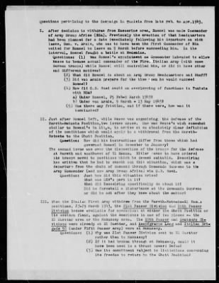 Thumbnail for Chapter 4 - C Series Manuscripts > C-075-C-075a-C-075b, Final Commentaries on the Campaign in North Africa, 1941-4