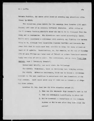 Thumbnail for Chapter 4 - C Series Manuscripts > C-075-C-075a-C-075b, Final Commentaries on the Campaign in North Africa, 1941-4