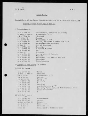 Thumbnail for Chapter 3 - B Series Manuscripts > B-831, Seventh Army (20 Feb.-26 Mar. 1945)