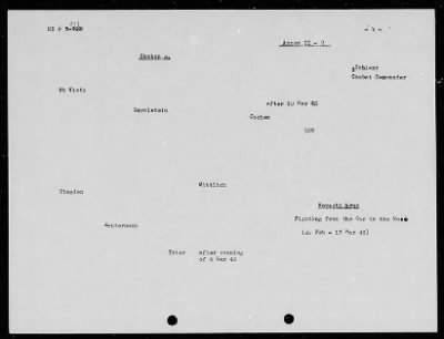 Thumbnail for Chapter 3 - B Series Manuscripts > B-831, Seventh Army (20 Feb.-26 Mar. 1945)