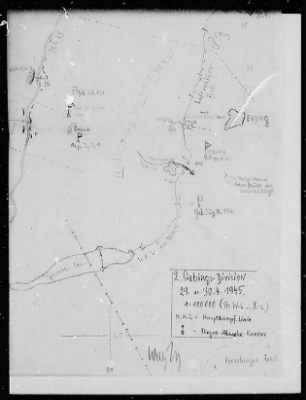 Thumbnail for Chapter 3 - B Series Manuscripts > B-104, 2d Mountain Division (23 Mar.-6 May 1945)