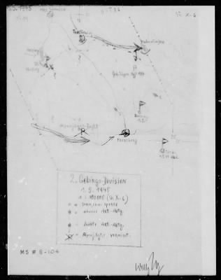 Thumbnail for Chapter 3 - B Series Manuscripts > B-104, 2d Mountain Division (23 Mar.-6 May 1945)