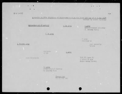 Thumbnail for Chapter 3 - B Series Manuscripts > B-703, Army Group G (22 Mar.-6 May 1945)