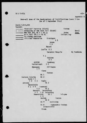 Thumbnail for Chapter 3 - B Series Manuscripts > B-834, Lower Rhine Fortifications (15 Sep. 1943-17 Oct. 1944)