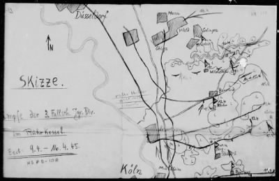 Thumbnail for Chapter 3 - B Series Manuscripts > B-108, 3d Parachute Division (9-16 Apr. 1945)