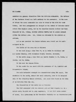 Thumbnail for Chapter 4 - C Series Manuscripts > C-086, The Landing of the American Seventh Army in Southern France (Aug. 1944)