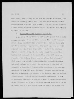 Thumbnail for Chapter 4 - C Series Manuscripts > C-086, The Landing of the American Seventh Army in Southern France (Aug. 1944)