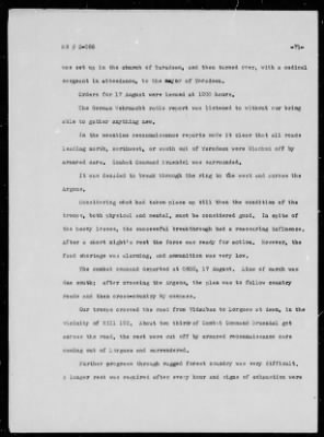 Thumbnail for Chapter 4 - C Series Manuscripts > C-086, The Landing of the American Seventh Army in Southern France (Aug. 1944)