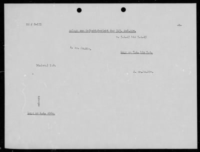 Thumbnail for Chapter 3 - B Series Manuscripts > B-111, 347th Infantry Division (4-10 Apr. 1945)