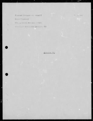 Thumbnail for Chapter 3 - B Series Manuscripts > B-113, 413th Replacement Division (22 Mar.-30 May 1945)