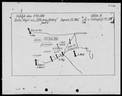 Thumbnail for Chapter 4 - C Series Manuscripts > C-025, 71st Infantry Division in Italy (May 1944)