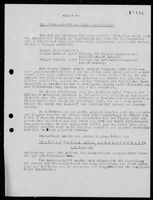 Thumbnail for Chapter 3 - B Series Manuscripts > B-114, 413th Replacement Division (4 Apr.-8 May 1945).