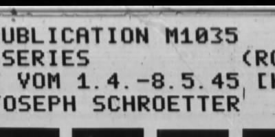 Thumbnail for Chapter 3 - B Series Manuscripts > B-115 to B-116, 404th. Replacement Division (20 Apr.-9 May 1945) and Battle Group Schroetter (1-11 Apr. 1945)