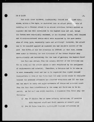 Thumbnail for Chapter 4 - C Series Manuscripts > C-039, Comment on the Report of 20 November 1947 on Operation NORDWIND