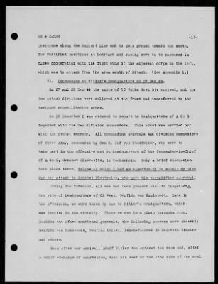 Thumbnail for Chapter 4 - C Series Manuscripts > C-039, Comment on the Report of 20 November 1947 on Operation NORDWIND