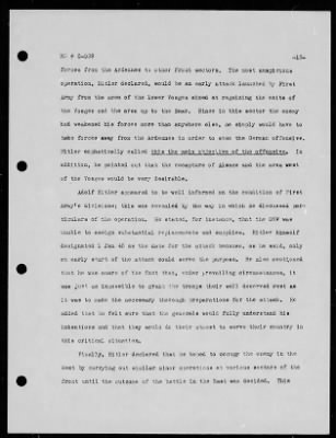 Thumbnail for Chapter 4 - C Series Manuscripts > C-039, Comment on the Report of 20 November 1947 on Operation NORDWIND