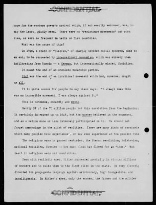 Thumbnail for Chapter 3 - B Series Manuscripts > B-647, Thoughts of a Former Soldier on Strategy, Politics, and Psychology of the 1939-45 War