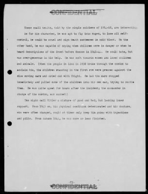 Thumbnail for Chapter 3 - B Series Manuscripts > B-647, Thoughts of a Former Soldier on Strategy, Politics, and Psychology of the 1939-45 War