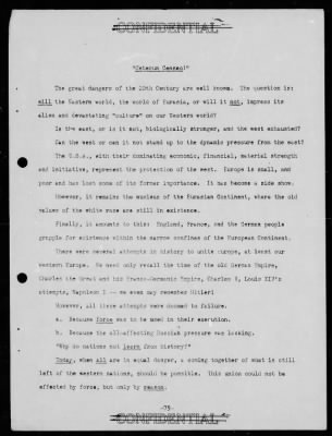 Thumbnail for Chapter 3 - B Series Manuscripts > B-647, Thoughts of a Former Soldier on Strategy, Politics, and Psychology of the 1939-45 War