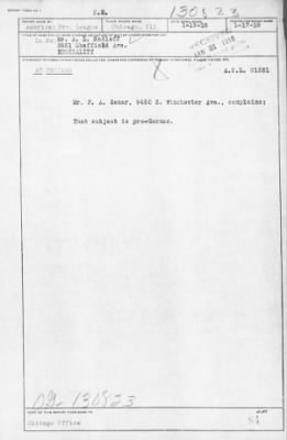 Thumbnail for Old German Files, 1909-21 > Mr. A. L. Radloff (#8000-130823)