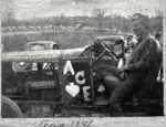 Thumbnail for George Ranich 1941 on his Jalopy Race Car