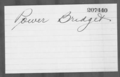 Thumbnail for Power > Bridget