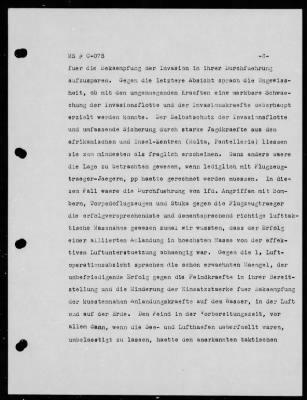 Chapter 4 - C Series Manuscripts > C-075-C-075a-C-075b, Final Commentaries on the Campaign in North Africa, 1941-4